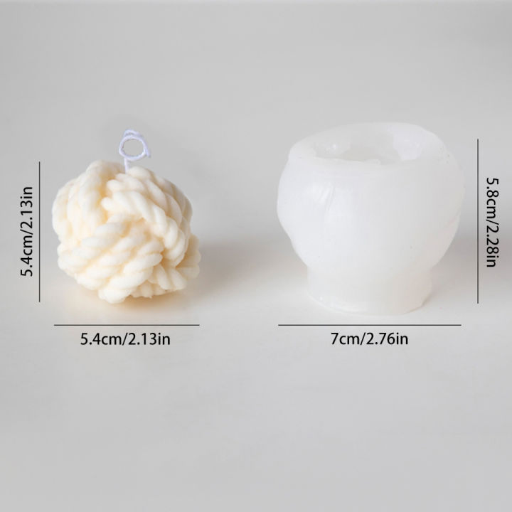 korean-design-wax-making-ball-candle-woolen-silicone