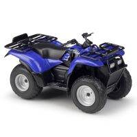 Welly1: คาวาซากิ2002ทุ่งหญ้า18ระดับ400 Atv จำลองอัลลอยด์รูปสี่เหลี่ยมเครื่องประดับของเล่นผู้ใหญ่สำหรับเด็กที่ระลึก