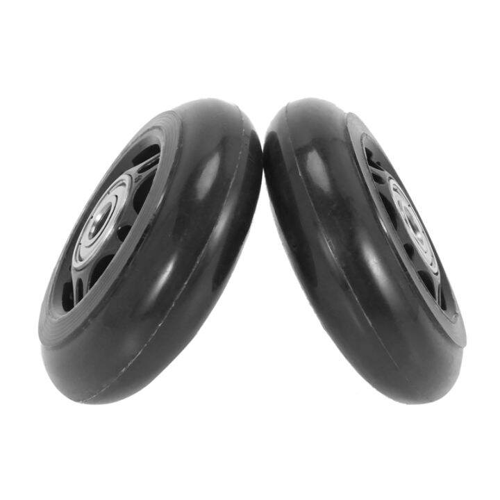 40 Pack Inline Skate Wheels Beginner's Replacement Wheel with Bearings