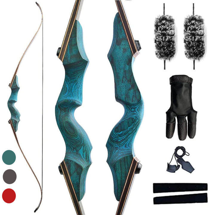 2060lbs 60inch Recurve Bow for Adults Takedown Bow Right Hand Left