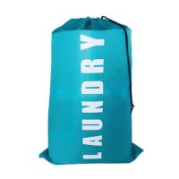 Durable Nylon Laundry Bag Wash Me Travel Storage Pouch Machine Washable Dirty Clothes Organizer Wash Drawstring Bag