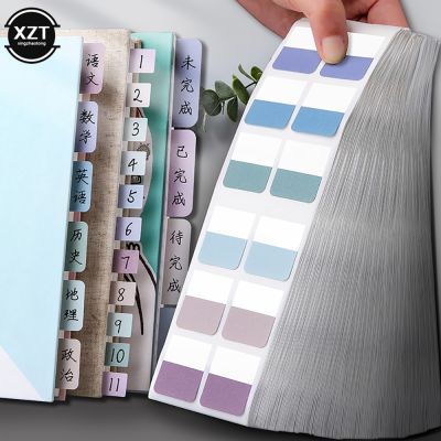 60/120/240 Multicolor Tabs Writable Notes Memo Sticker Notebook Books Page Markers Classify