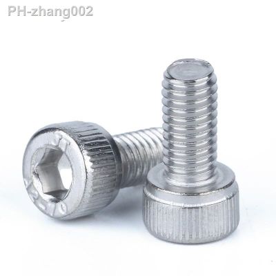 10pcs 1/4-20x3/8 1/2 5/8 2/1 Inch Length 304 Stainless Steel Us Unc Coarse Thread Allen Head Screw Cap Hex Hexagon Socket Bolt