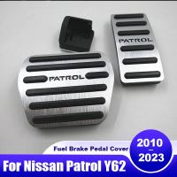 สำหรับนิสสันพาโทรล Y62 2010- 2014 2015 2016 2017 2018 2019 2020 2021 2022 2023โฟมกรองสารชีวเคมีฝาครอบคันเหยียบคันเร่งเบรก