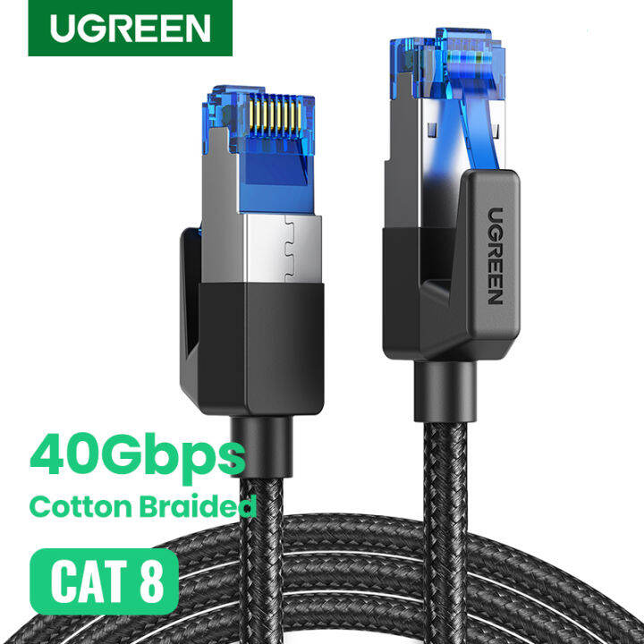 【CAT8】UGREEN Cable 40Gbps 2000MHz CAT 8 Network Cable