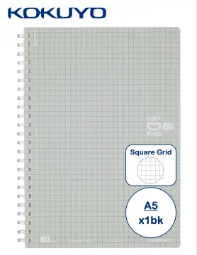 A5 Square Grid Notebook - Best Price in Singapore - Dec 2023