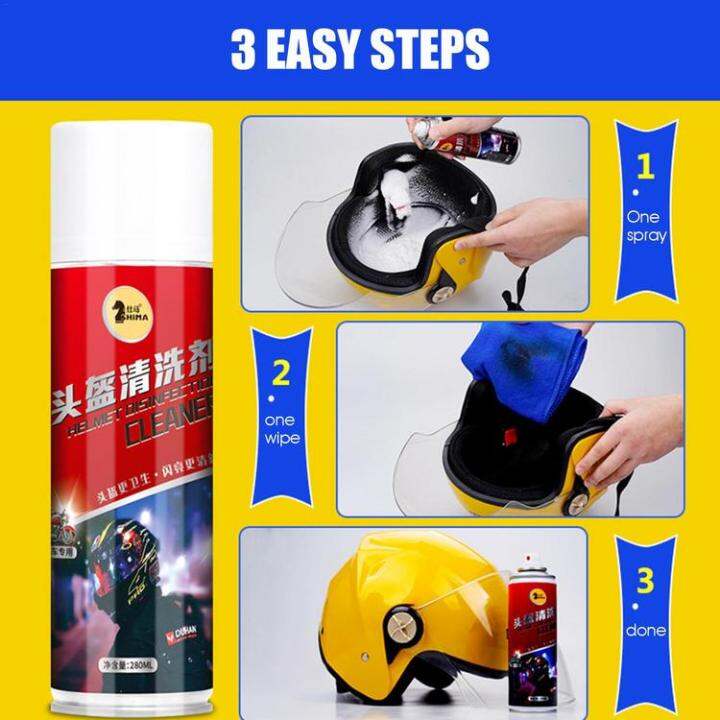 multipurpose-foam-cleaner-foam-cleanser-free-rinse-sterilizing-dry-cleaning-spray-vehicle-protective-polishing-care-motorcycle-helmets-care-foam-dutiful