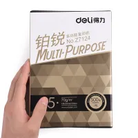 DELI A5 Copy Paper Office Printing Supplies Student Test Paper Copy Print A5 70g 500 Sheets Printer Paper School Office Supplies