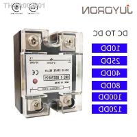 ❀ SSR-10DD 25DD 40DD 60DD SSR Single Phase DC Control DC Solid State Relay 10A 25A 40A 60A Heat Sink 3-32VDC To 220VDC 600V Relay