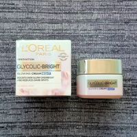 ลอรีอัล ไกลโคลิค-ไบรท์ โกลว์อิ้ง ไนท์ ครีม Loreal Glycolic-Bright Glowing Cream Night 50ml