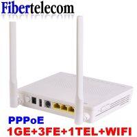 EPON GPON 8145C ONU ONT Termianl with 1GE+3FE+voice+wifi English Software 5DB Antenna