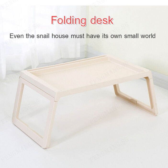 Vivishopping innovative foldable bed desk practical and spacesaving