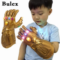 Bulex Infinity Gauntlet Light Superhero Cosplay s LED Kids Carnival Costume Halloween Props