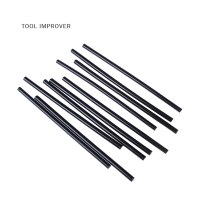 TOOL IMPROVER แท่งกาวร้อนละลายสีดำขนาด7*190มม. 10ชิ้นสำหรับปืนกาวเครื่องมือซ่อมรถยนต์