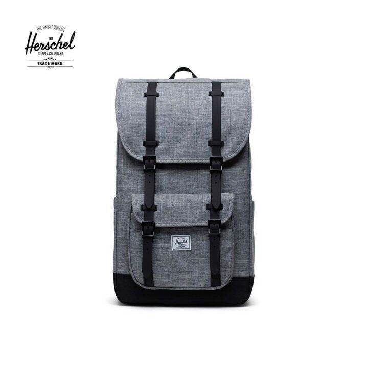 HSR Herschel Little America Backpack Raven Crosshatch Us 30L Lazada PH