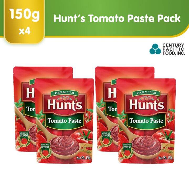 Hunt's Tomato Paste 150g Pack of 4 Lazada PH