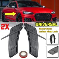 {office stationery}2PCS ด้านข้าง Fender สำหรับ Audi A3 A4 A5 A6 A7 B6 B7 B8 B9 C5 C6 C7 S3 S4 S5 8V 8P Q2 Q3 Q5 Q7 ABT สติกเกอร์ TPU ช่องแอร์รถ Accessorie