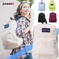 JanSport กระเป๋าหนังสือกันน้ำสำหรับสตรีกระเป๋าสะพายเดินทางพร้อมสายรัดเสริมสำหรับใส่ไปวิทยาลัยและที่ทำงาน