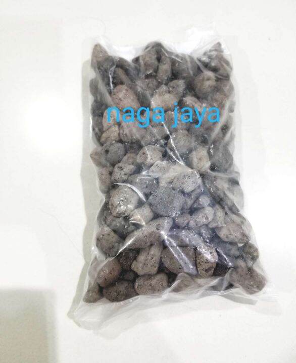 batu apung pumis pumice media filter aquarium aquascape dan kolam ikan