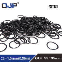 【2023】10PClot Rubber Ring NBR SeAlibabang O Ring CS1.5mm OD95100mm O-Ring Seal Nitrile Gaskets