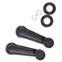 ✌☜ 2 Pcs Gray Plastic Universal Car Window Winder Cranks Handle Lever