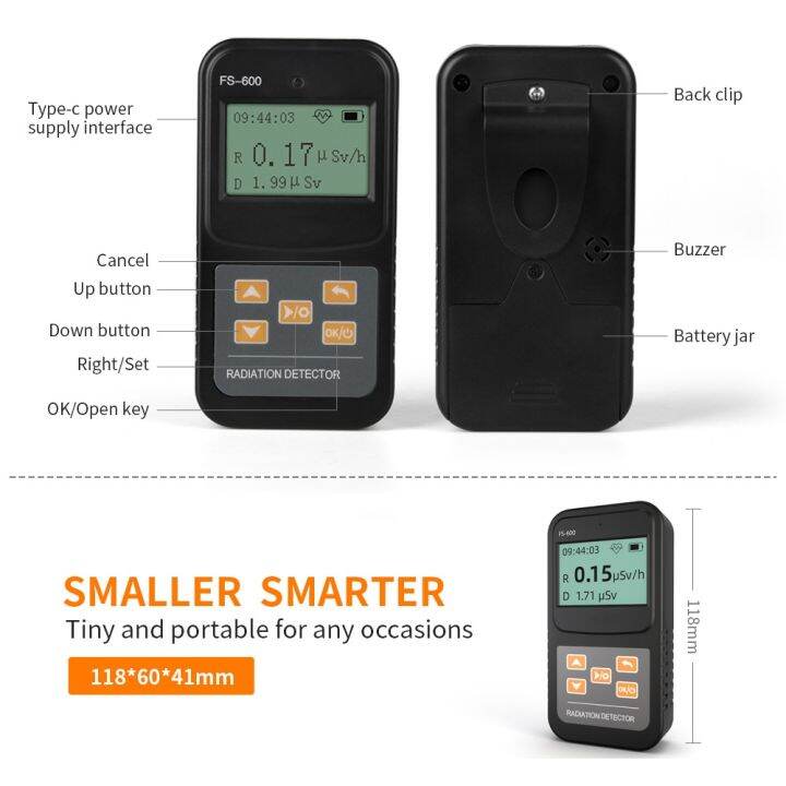 shuaiyi-fs-600-nuclear-radiation-detector-dosimeter-geiger-counter-radioactive-x-ray-y-ray-ray-electromagnetic-dose-radiation-detector