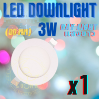 LED โคมไฟดาวน์ไลท์ LED โคมไฟดาวน์ไลท์สี่เหลี่ยม โคมพาเนลไลท์แอลอีดี ดาวน์ไลท์ LED Panel Downlight โคมดาวไลท์ ดาวน์ไลท์ฝังฝ้า  โคมไฟเพดาน LED Downlight 3W