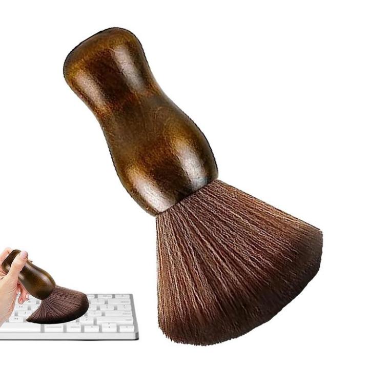 record-cleaning-brush-comfortable-grip-dust-removal-anti-static-brush-soft-record-cleaner-record-accessories-unique-wooden-brush-ergonomic-for-record-players-charmingly