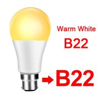 หลอดไฟไฟ LED สมาร์ท WiFi 15W E27 B22หลอด LED อัจฉริยะหรี่แสงได้โคมไฟกลางคืนนำไปใช้กับ Alexa Google Home Alice Echo สำหรับบ้านหลอดไฟ LED