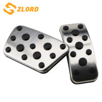 Zlord Car Pedals Cover for Lexus ES RX IS LS LX CT200H for Toyota Camry Highlander Land Cruiser Fortuner AT Auto Accessories