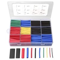 560PCS Heat Shrink Tubing Electrical Wire Cable Wrap Assortment Electric Insulation Heat Shrink Tube Kit with Box Cable Management