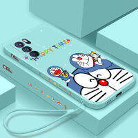 เคสโทรศัพท์สำหรับ OPPO Reno 6 5g/Reno6z 5G/Reno6 Pro การ์ตูนด้านข้าง Doraemon Boy และสาวโทรศัพท์มือถือเคสโทรศัพท์น่ารัก Multi-สี Anti-Fall และ Shock-Proof กล้อง All-Inclusive โทรศัพท์มือถือเคสโทรศัพท์