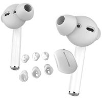 【cw】3Pairs Soft Silicone Earbuds Cover Caps Earplug with Storage Pouch For For Apple Bluetooth Headsethot