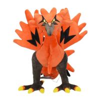 30Cm Pokemon Heterochromatic Zapdos Articuno ภาพอนิเมะการ์ตูน Plushie ตุ๊กตาน่ารักของเล่นของเล่นเด็กทำจากกำมะหยี่วันเกิดสำหรับเด็ก