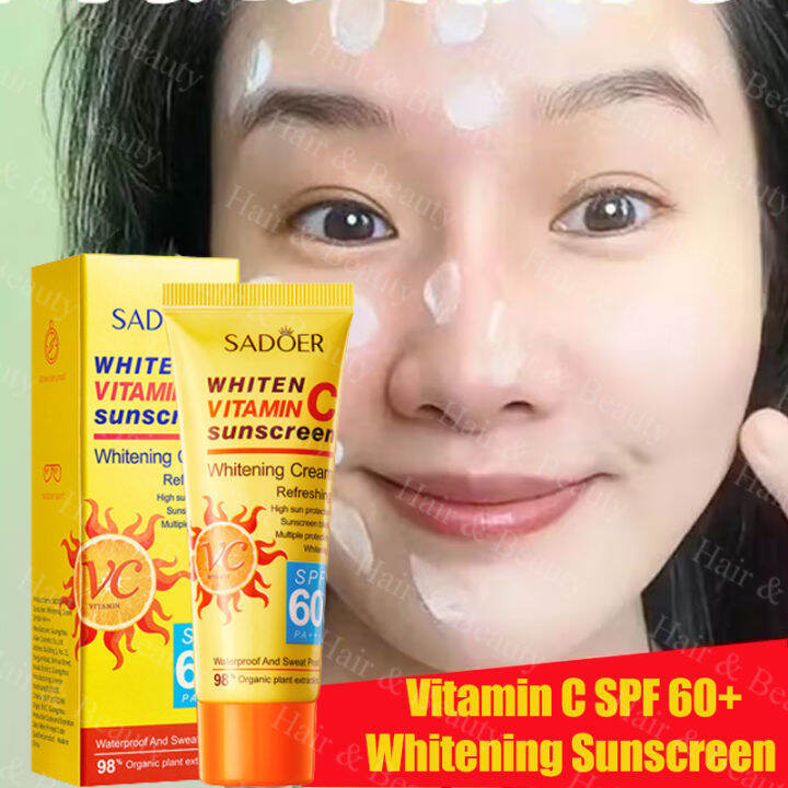 Vitamin C Whitening Sunscreen SPF60+ PA+++ UV Concealer & AntiAging