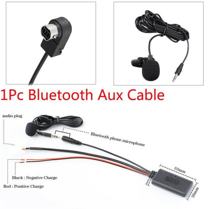 สำหรับ Alpine/JVC Ai-NET KCA-121B สเตอริโอ AUX บลูทูธ5.0สายเคเบิลไร้สาย ...