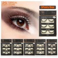 MAGEFY 15 es 3 Pairs False Eyelashes Set 3D Mink Natural Eyelash Extension