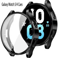 Case for Samsung Galaxy Watch 4 5 40mm 44mm Protector Cover Coverage Silicone TPU Bumper Screen Protection Full Accessories