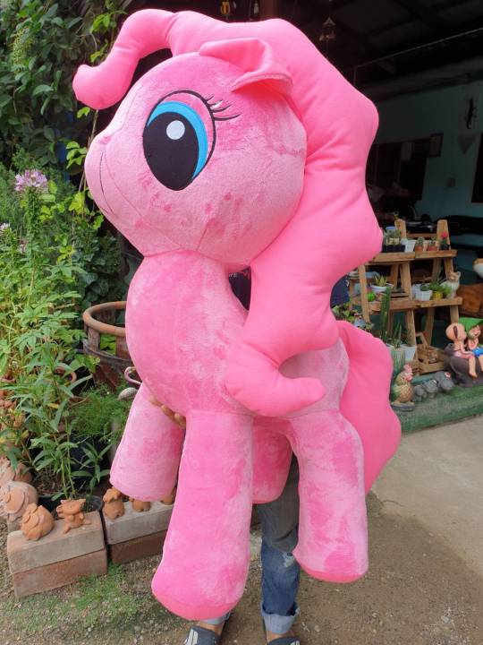 โพนี่-ม้าโพนี่-ตัวใหญ่-ขนาด100เซนติเมตร-ผ้านุ่ม-เนียน-สินค้าพร้อมส่ง-ผลิตในไทย