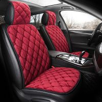 Plush Car Seat Cover Set Universal Pink Seat Cushion Auto Seat Protector Mat Automobile Covers fit most Car Interior Accessories