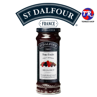 เซนต์ดาลฟูร์ แยมผลไม้รวม 284กรัม St.Dalfour FOUR FRUITS Jam 284g