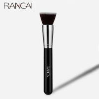 (Stream woman) RANCAI แปรงแต่งหน้าแบนด้านบน Kabuki มูลนิธิแปรงสำหรับของเหลวครีมและผง Contour Buffing ผสมคอนซีลเลอร์ใบหน้าแปรง