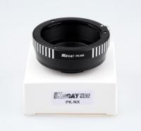 【♕】 Amaans Kecay PK-NX เลนส์ดิจิทัลแหวนรองเลนส์กล้องถ่ายรูปสำหรับ Pentax PK Mount เลนส์สำหรับ NX NX210 NX200ติดอะแดปเตอร์กล้องถ่ายภาพ NX10