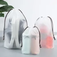 EVA Waterproof Drawstring Bags Outdoor Travel Clothes Underwear Towel Cosmetic Storage Bags Shoes Dustproof Storage Bag