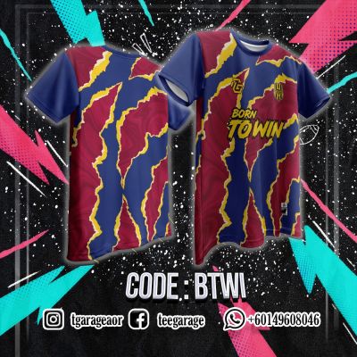 BORN TO WIN JERSEY SUBLIMATION XS-8XL