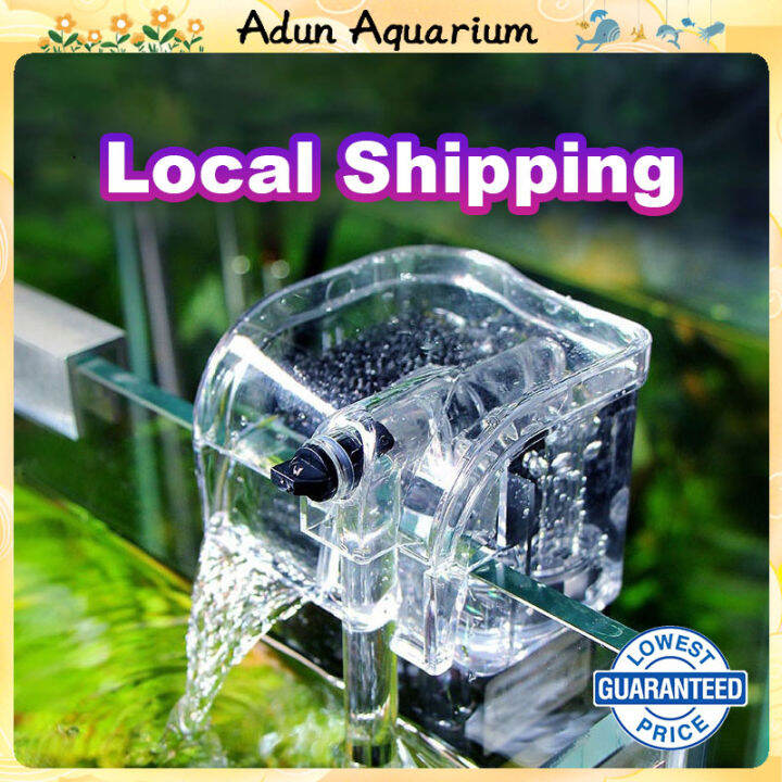 Oxygen Pump 3 in 1 Small Aquarium Filter Small Tank Filter Suspension Lazada PH