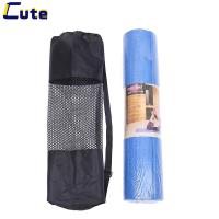 Nylon Mesh Center Yoga Mat Bag Adjustable Strap Pilates Carrier Fitness Body Building Sports Equipment