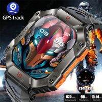 2023 ใหม่ผจญภัยกลางแจ้งบุรุษ Smartwatch เข็มทิศ GPS การออกกําลังกายติดตามสุขภาพการตรวจสอบ 100 + โหมดการออกกําลังกายผู้หญิง Smartwatch