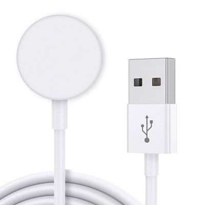 Suitable For Apple Watch Charger Portable Mini Wireless Magnetic Absorption Usb Charging Base Round Coil