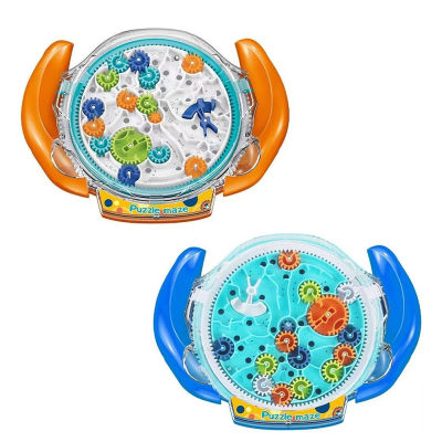 ลูกบอลทรงตัวสำหรับเด็ก Permainan Teka-Teki เขาวงกต3D เกมใช้ตรรกะเหตุผลของเล่นสำหรับเด็กเกียร์ตลกปริศนาฝึกสมองดิสก์ทรงตัว